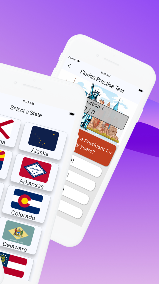 #2. USCIS Civics Test Tutor (iOS) 由: Union25 LLC