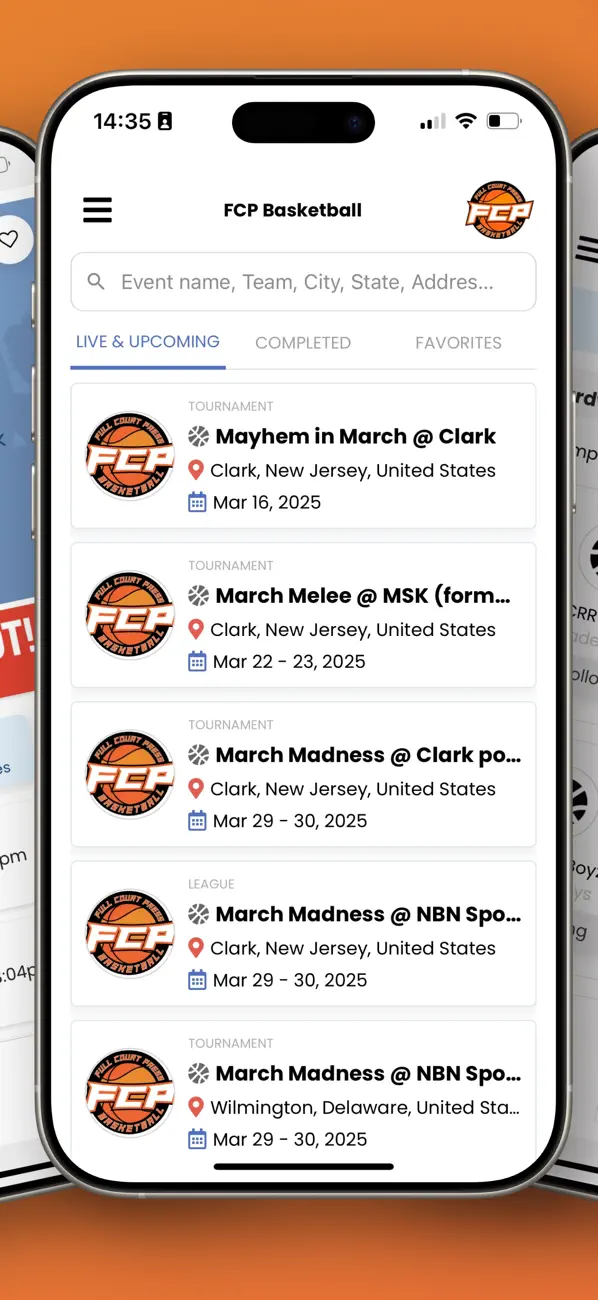 Screenshot #2 pour FCP Hoops Tournaments