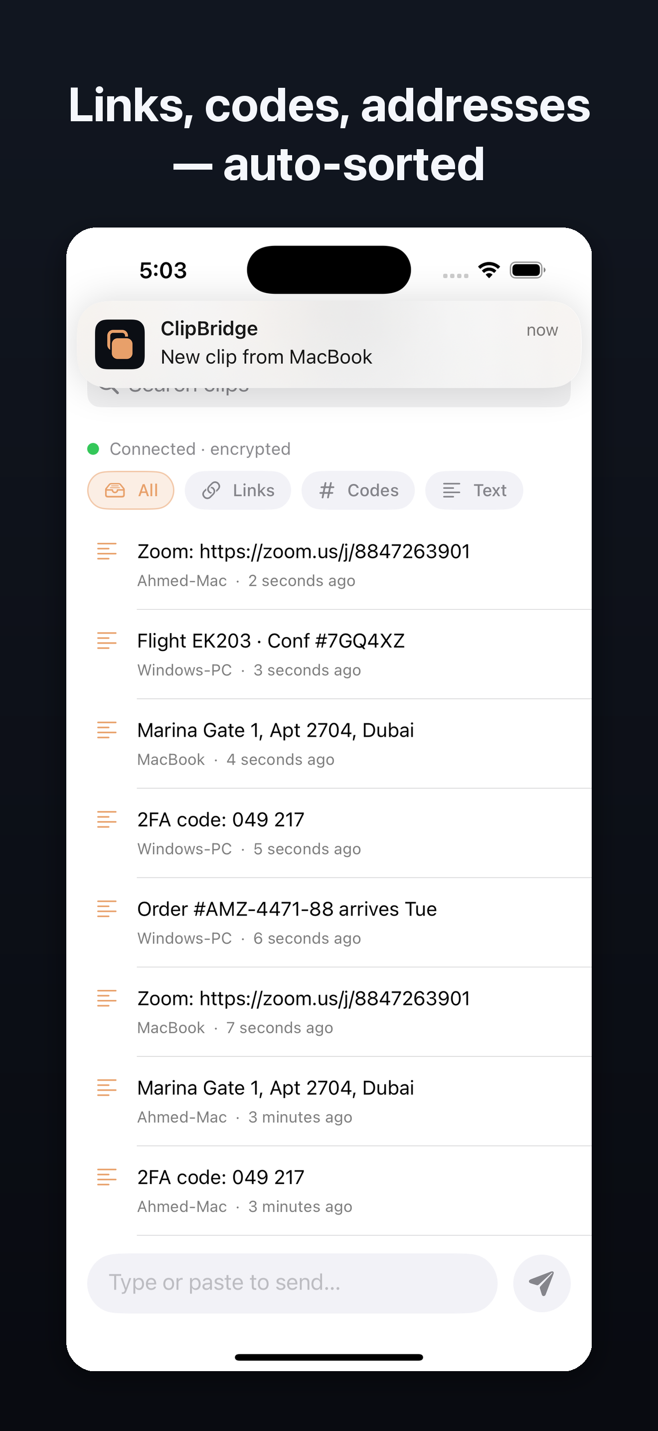 ClipBridge Sync screenshot 3