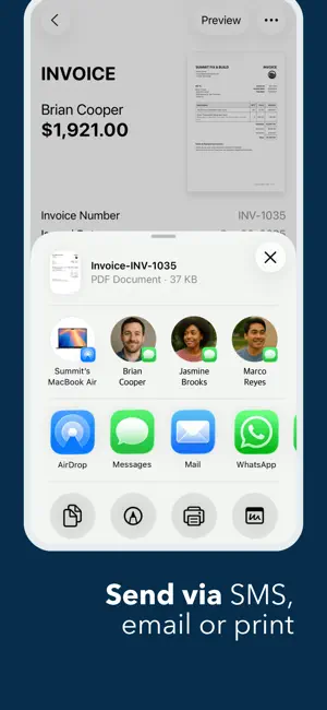 Simple Invoice Maker - App screenshot 2