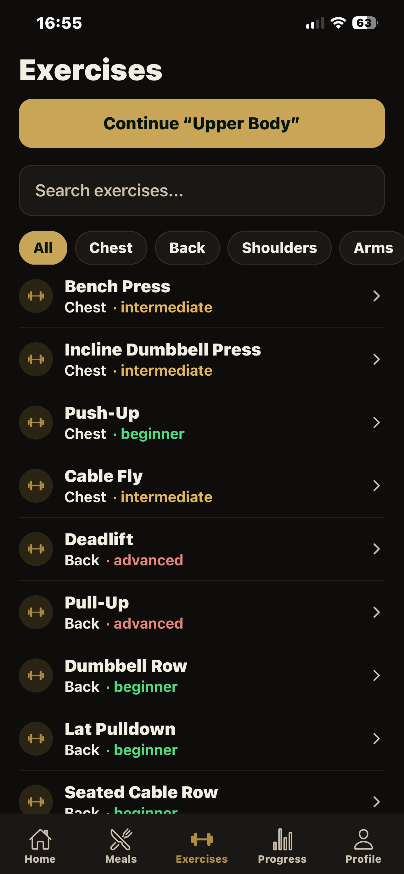 Screenshot 4 of FitnessNoobies