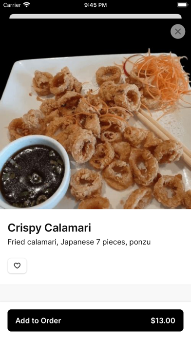 Top Sushi iPhone screenshot 4 - Food & Drink app