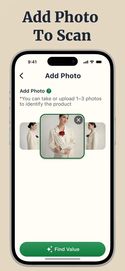 Screenshot 4 von 5 zu Thrift AI Profit Identifier
