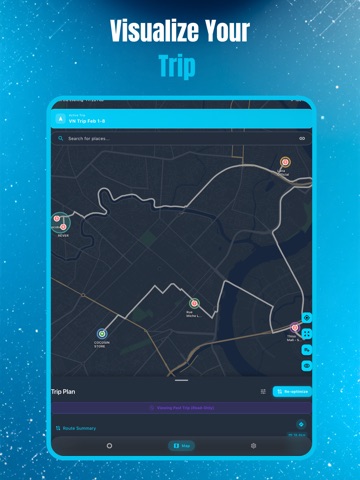 VoyZa: Trip Route Planner ipad screenshot 2