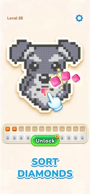 Jewel Art: Sort Puzzle screenshot 1