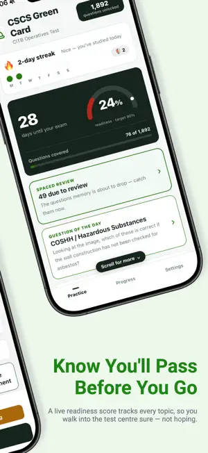 CSCS Ready: Green Card 2026 screenshot 2