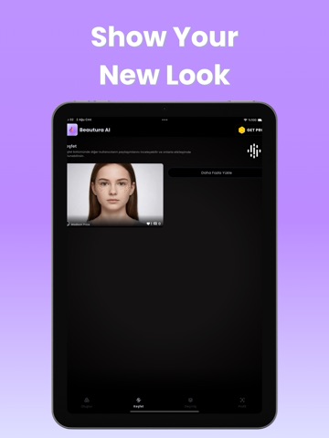 Beautura : AI Beauty Simulator iPad screenshot