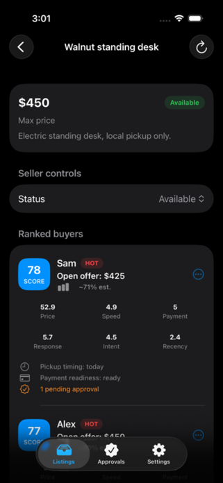 Marketplace Copilot Screenshot 3 of 10