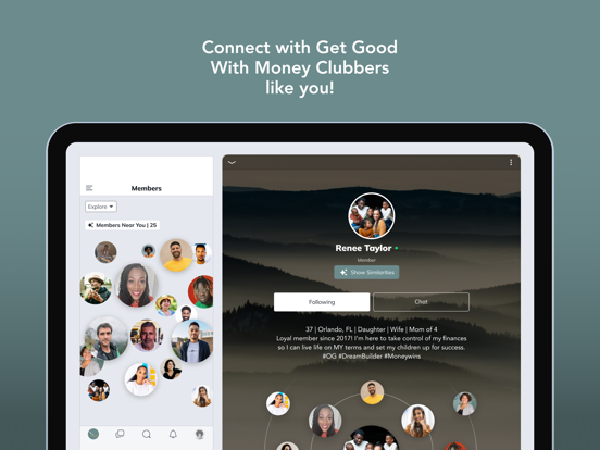 Get Good With Money Club iPad screenshot 1 - Finance app