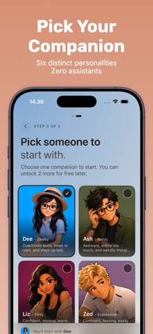 Nook: AI Companion Screenshot 1 of 5