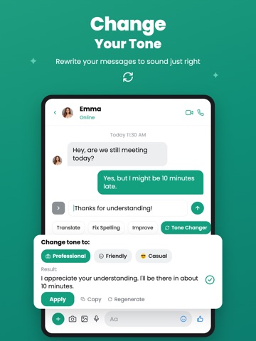 AI Keyboard: Translate & Chat ipad screenshot 4