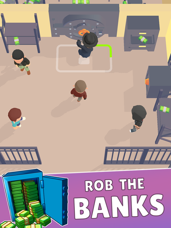 Screenshot #6 pour Merge Gangster Heist vs Police