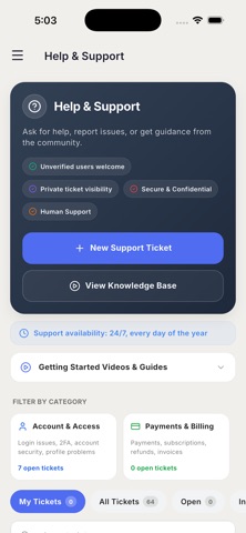 SOSANA iPhone screenshot