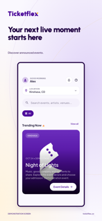 Ticketflex: Tickets & Events screenshot 2