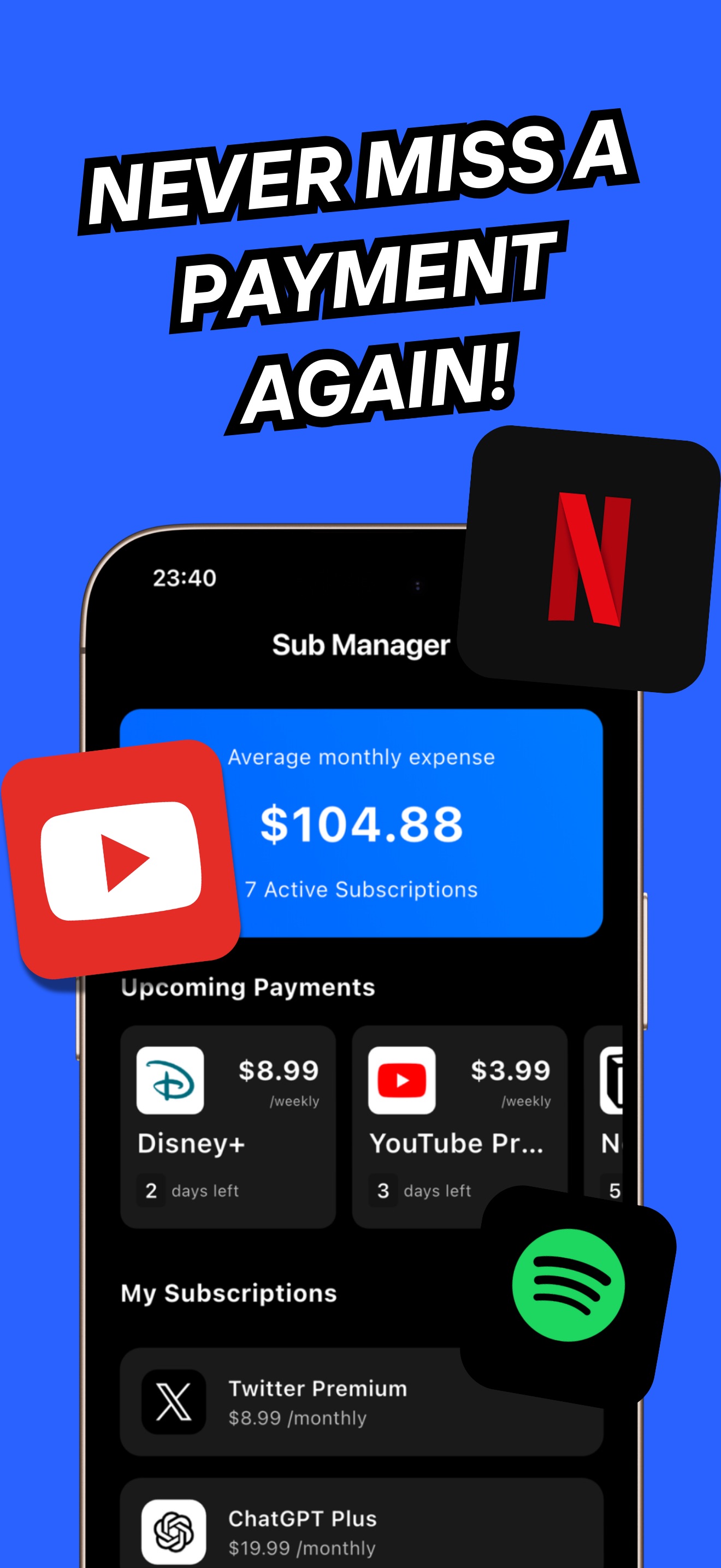 Subscription Tracker: Suby screenshot 2