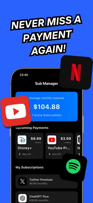 Subscription Tracker: Suby screenshot 2