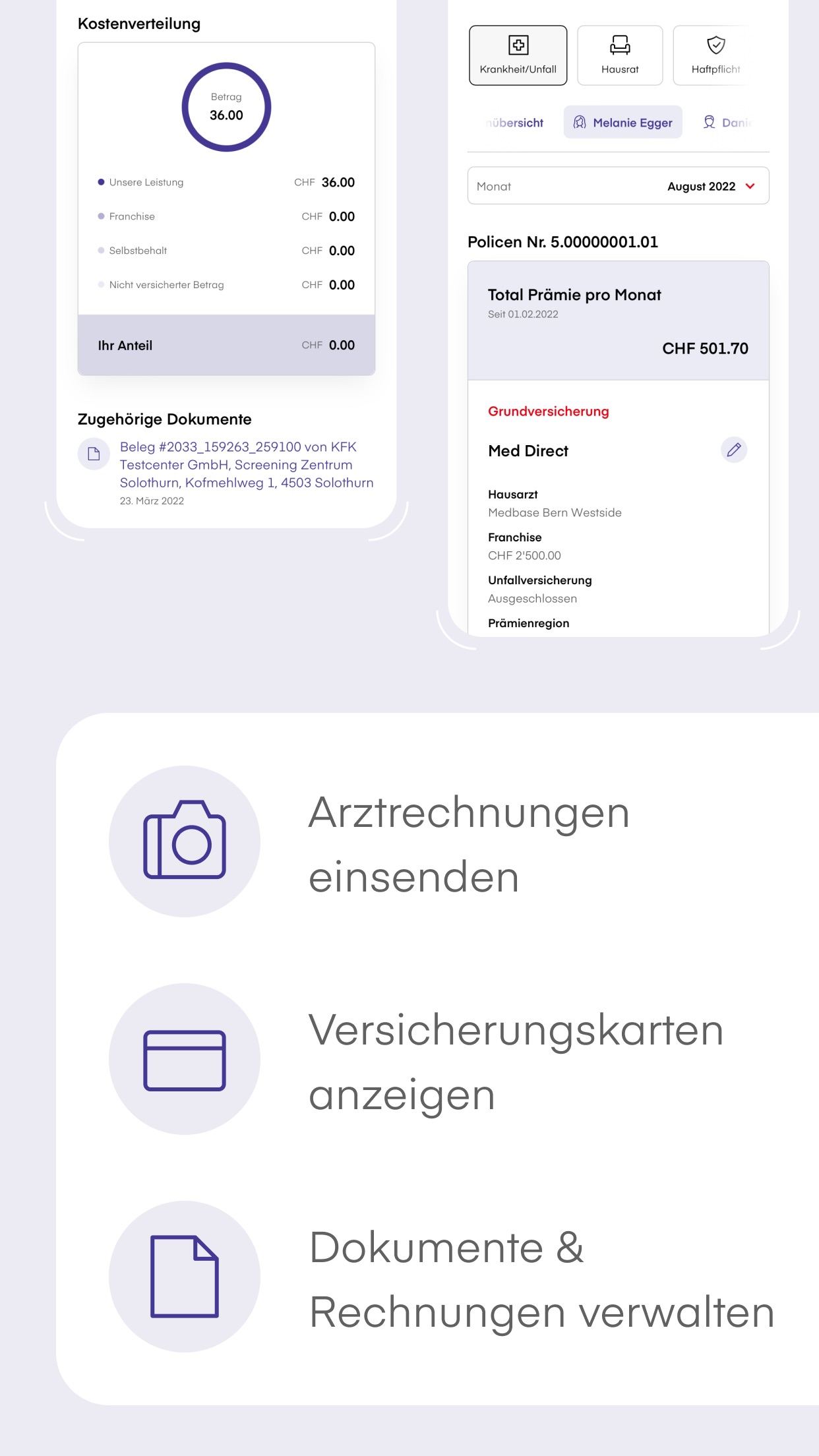Screenshot 3 of Visana-App