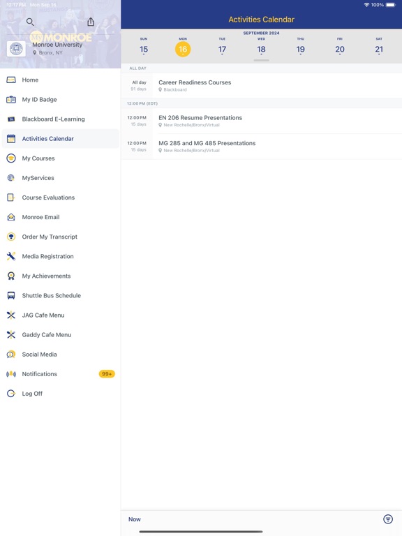 MyMonroe Mobile app screenshot 3