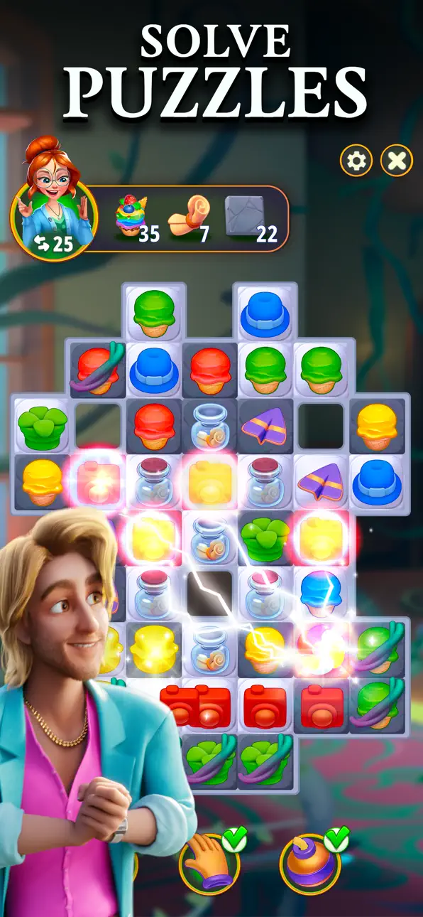 Merge Gardens Hack screenshot 4 - iOS game interface