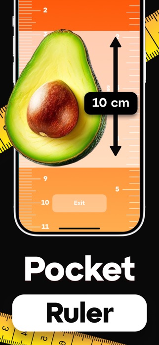 Ruler: Measuring Tape. Screenshot 2 of 5