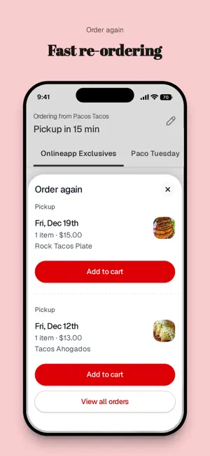 Paco's Tacos To Go screenshot 4