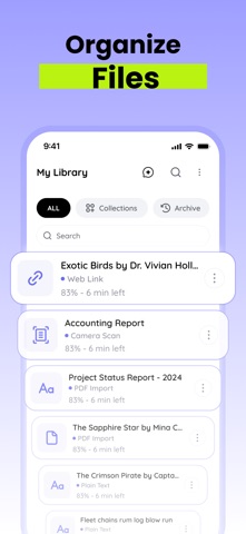 Textune AI: Text to Speech iPhone screenshot