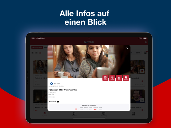 TV Today - Fernsehprogramm iPad screenshot 4 - Entertainment app