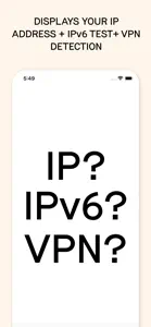 My IP Address Checker & Test screenshot #1 for iPhone