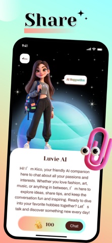 Luvie: Share Video, Chat Screenshot 2 of 5