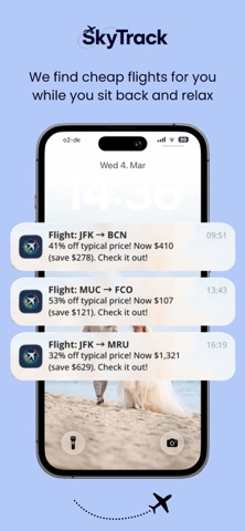 SkyTrack | Cheap Flight Finder screenshot