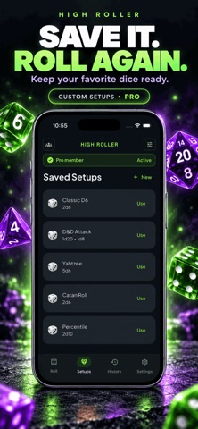 Dados Virtuales - Dice Roller Screenshot 4 of 6