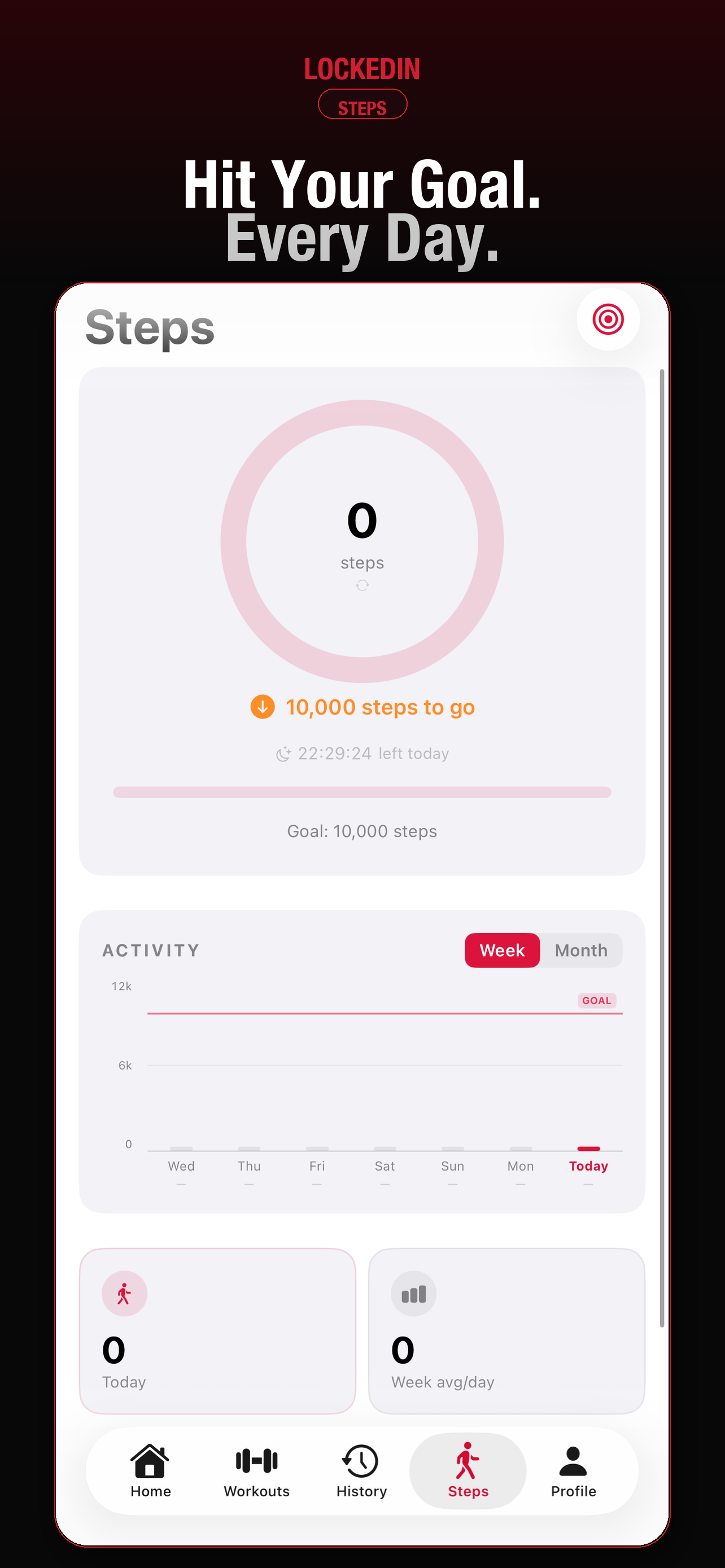 LOCKEDIN: Gym Workout Tracker