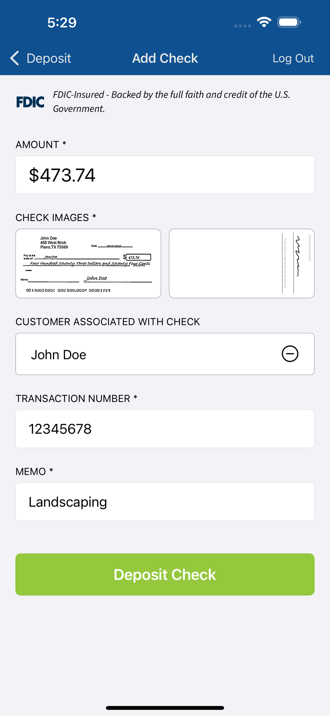 TRCB Remote Deposit PRO