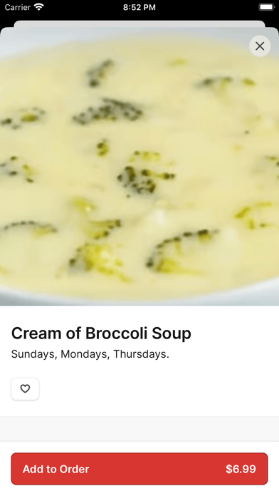 Sicilia's Pizzeria iPhone screenshot 4 - Food & Drink app