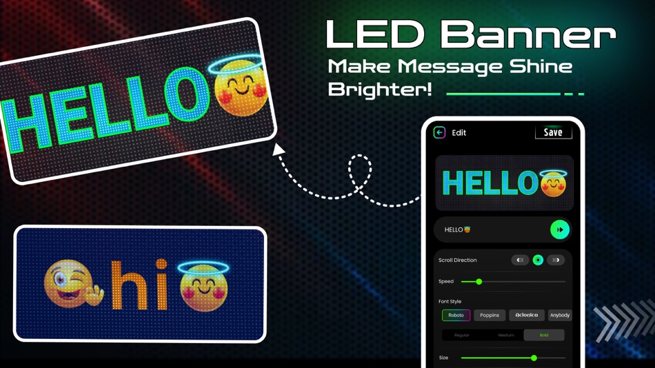 #1. LED Scroller : LED Banner (iOS) 由: Rathod Hardik Atulbhai