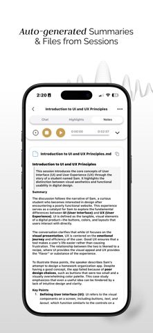 Vocci screenshot