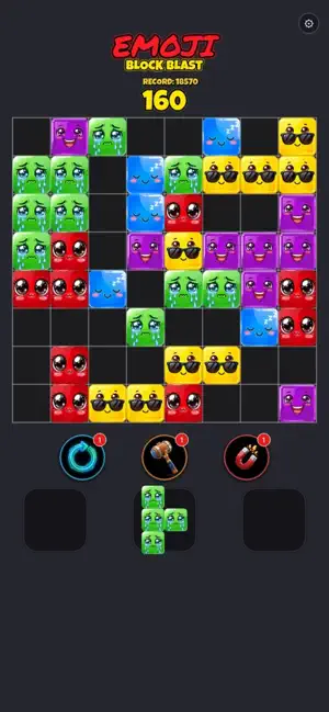 Emoji Block Blast screenshot 1