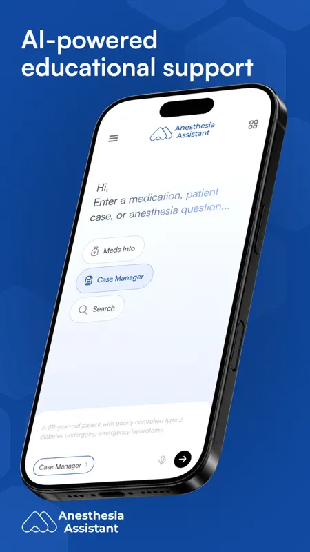 NYSORA Anesthesia Assistant screenshot 1 of 5