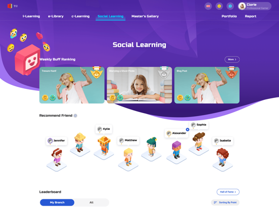 Creverse Learning Portal iPad screenshot