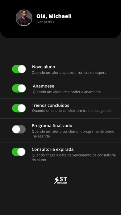 ST Coach Pro: Personal Trainer Screenshot