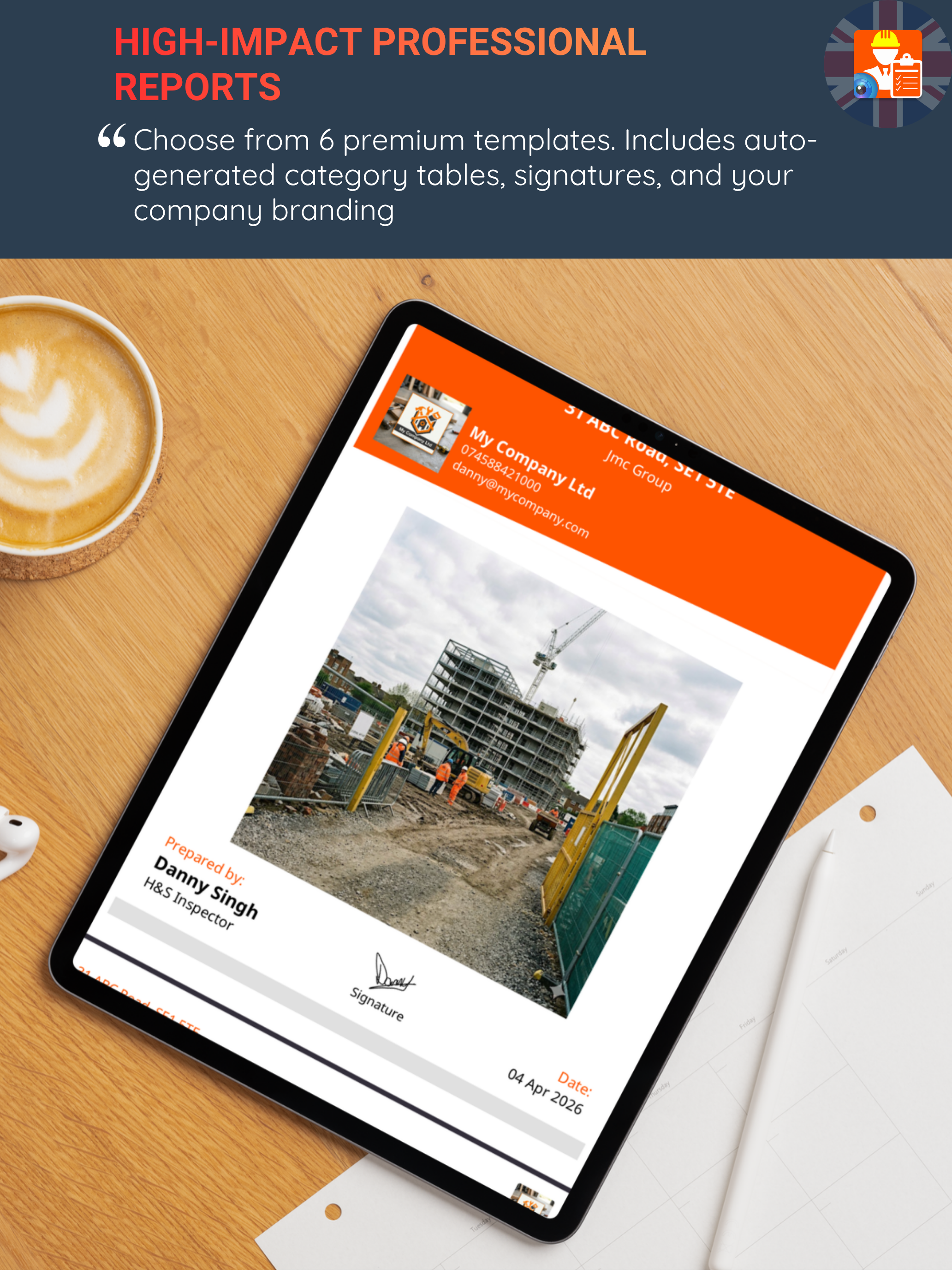 Site Report: Punch List & Log screenshot 13