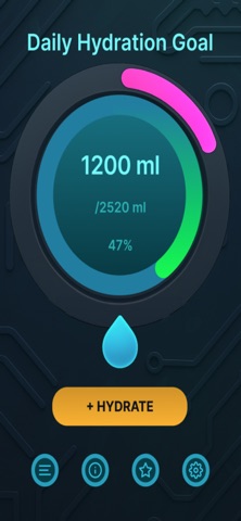 Twistral AquaRings screenshot