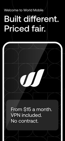 World Mobile: Phone & eSIM Screenshot 1 of 6