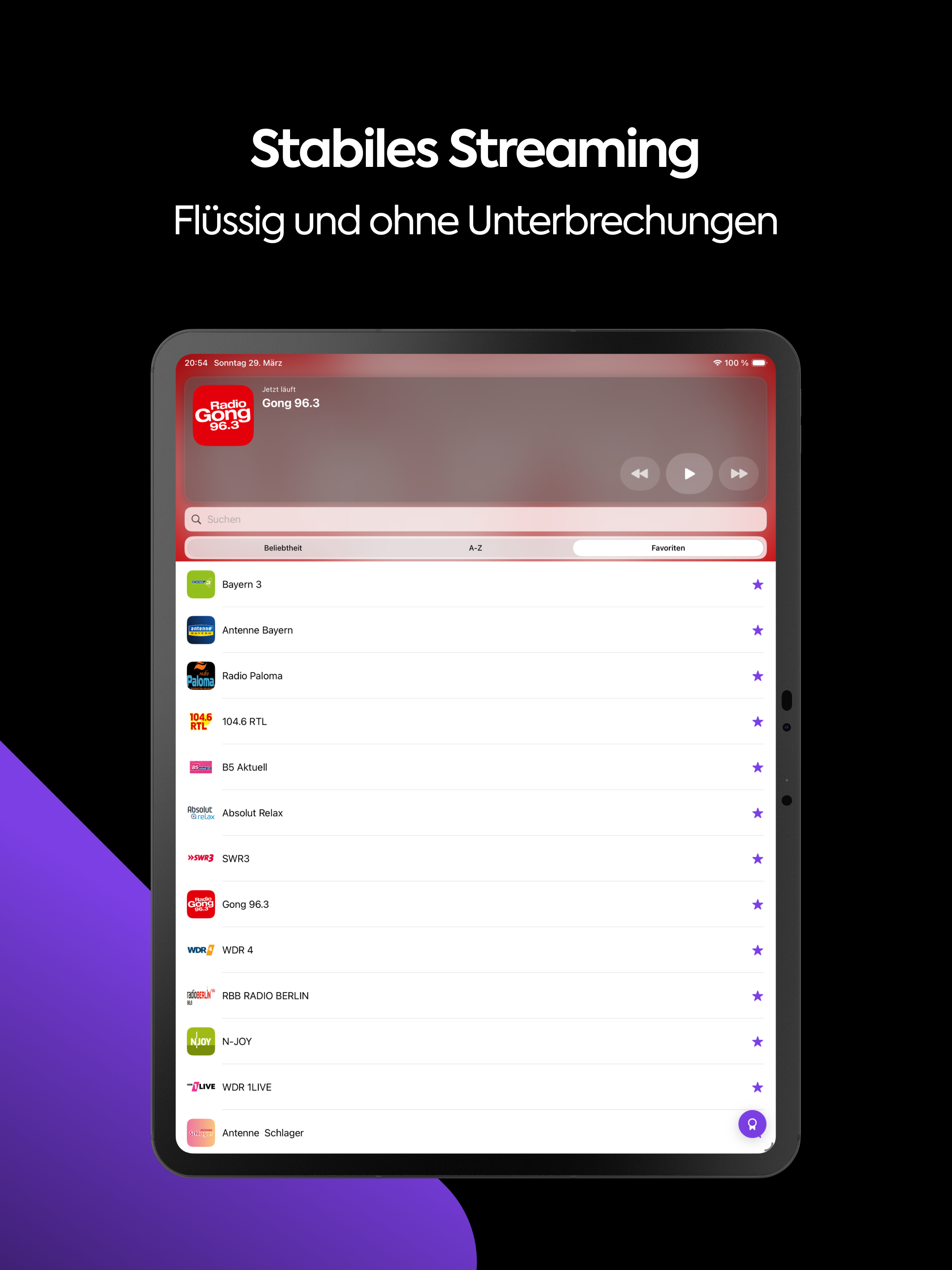 Radio DE: Deutsche Radios screenshot 9