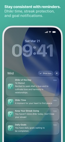 Wird – Digital Dhikr Counter Screenshot 5 of 7