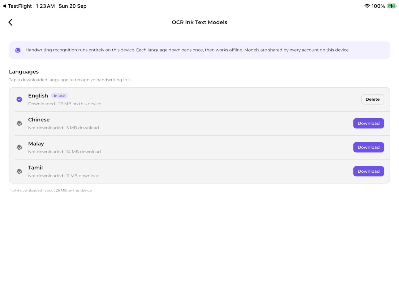 Screenshot 9 of Nota : Quick Notes