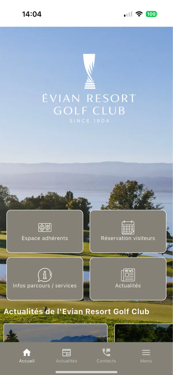 Screenshot #1 pour Evian Resort Golf Club