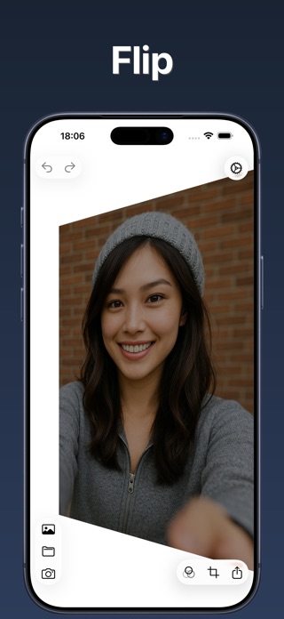 Photo Flipper - selfie mirror