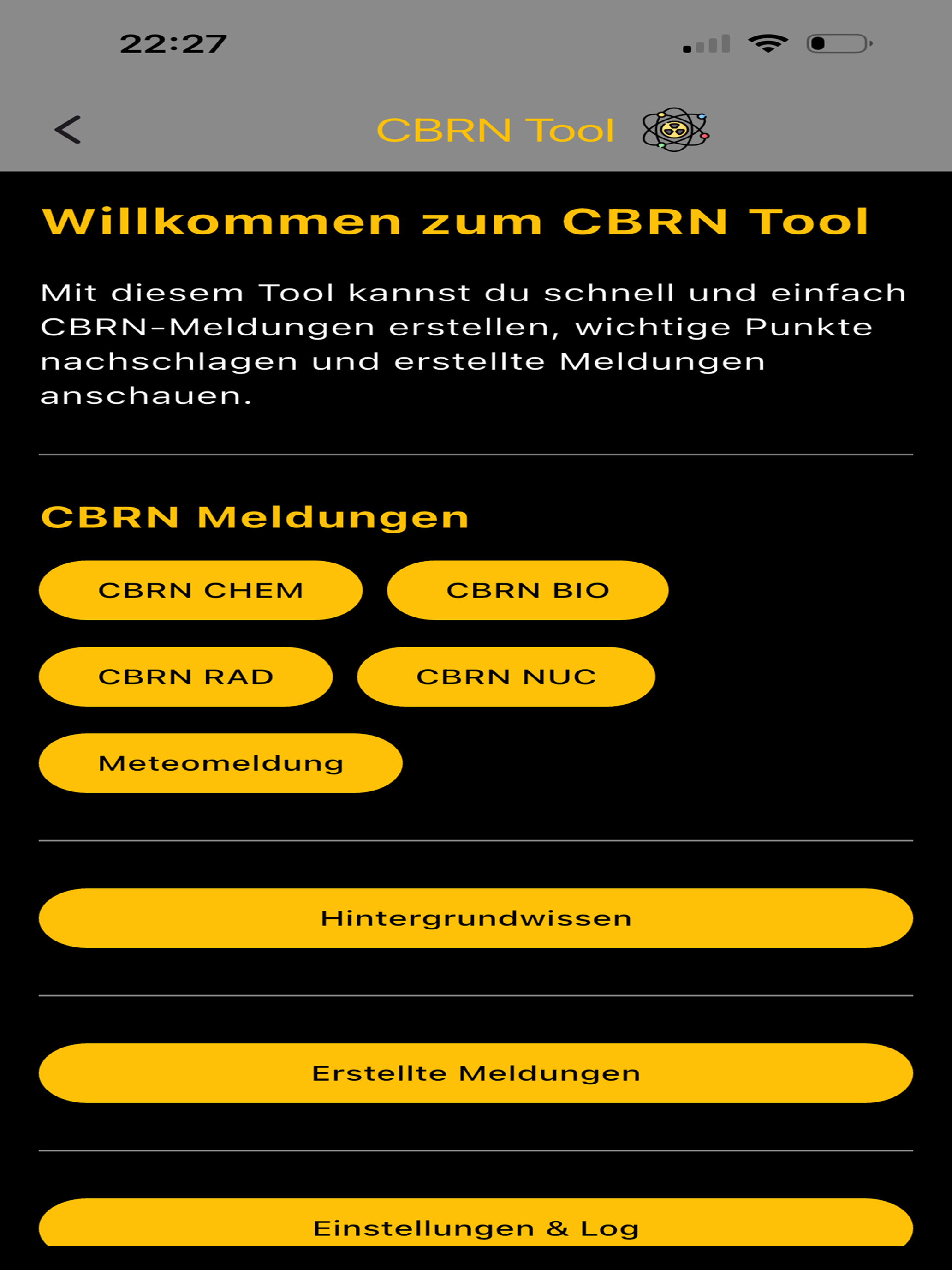 CBRN Tool