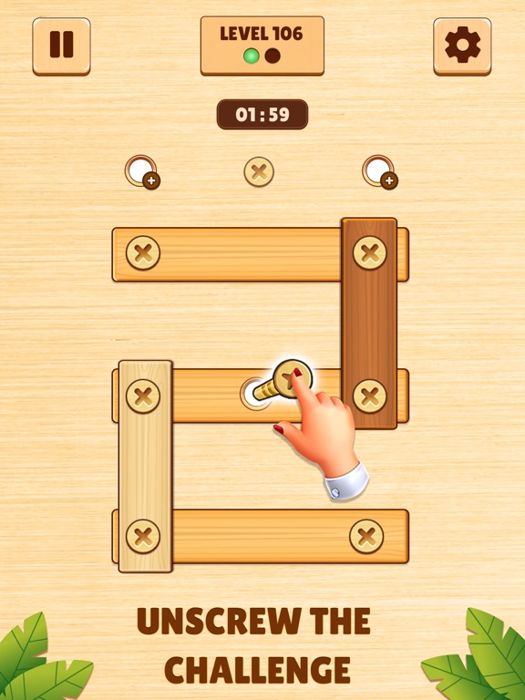 Screenshot #4 pour Bolt Blast Wood Nuts and Bolts